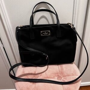 Kate Spade Blake Avenue Loden Crossbody Satchel - WKRU3529 - Black